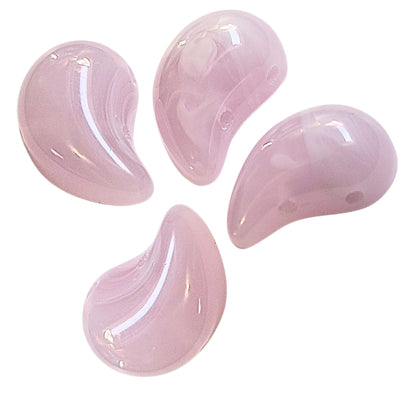 4- Magatama, Lavande clair marbré