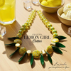 KIT collier collection LEMON GIRL - Citrons