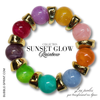 KIT bracelet collection SUNSET GLOW - Rainbow