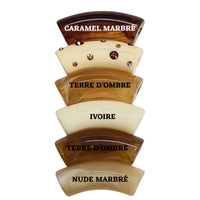 Camaieu 228- Lot mixte de 6 tubes incurvés 12MM