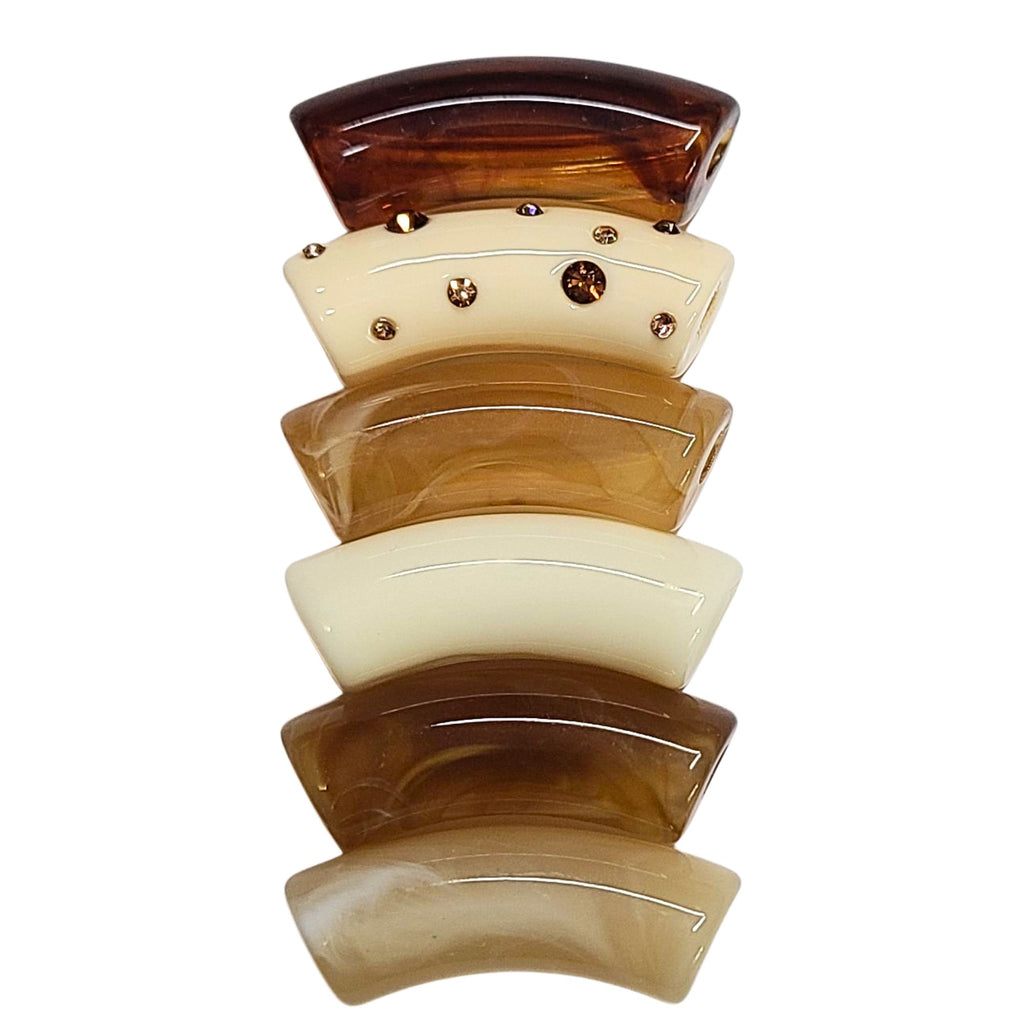 Camaieu 228- Lot mixte de 6 tubes incurvés 12MM