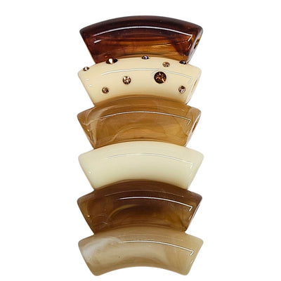 Camaieu 228- Lot mixte de 6 tubes incurvés 12MM