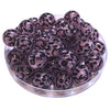 229 - Boules acryliques Léopard Mauve 16MM