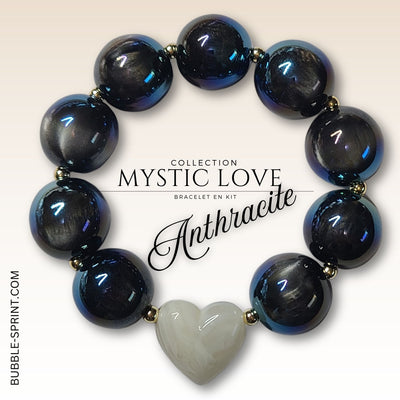 KIT bracelet collection MYSTIC LOVE - Anthracite