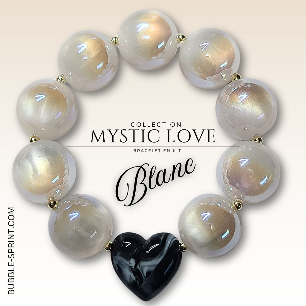 KIT bracelet collection MYSTIC LOVE - Blanc