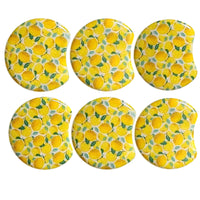 MOON 1030B- Palet lune incurvé DESIGN - Motif Citrons