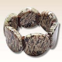 MOON 1051- Palet lune incurvé DESIGN - Motif Coffee