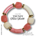 TRENDY Bracelet Fraise vanillé