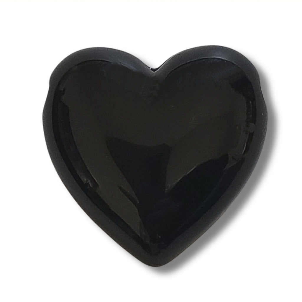 14- Coeur Heartline,  Noir