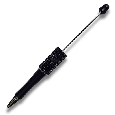 Stylo à personnaliser,  Noir Strass, Réf ST30