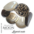 KIT bracelet collection MOON - Léopard Nude