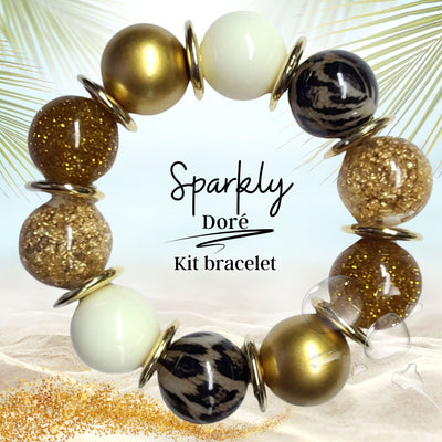 KIT bracelet collection Sparkly - Doré #9