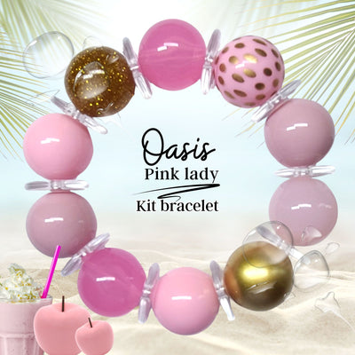 KIT bracelet collection Oasis- Pink lady #8