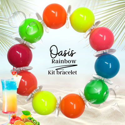 KIT bracelet collection Oasis- Rainbow #7