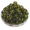 231 - Boules acryliques Léopard Olivine 16MM