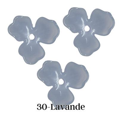 30- Fleur orchidée Lavande - 20MM