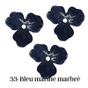33- Fleur Marine marbré- 20MM