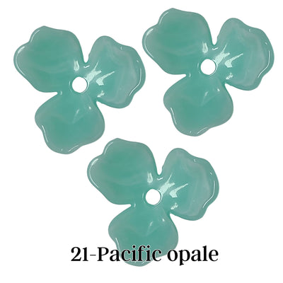 21- Fleur orchidée Pacific opale - 20MM
