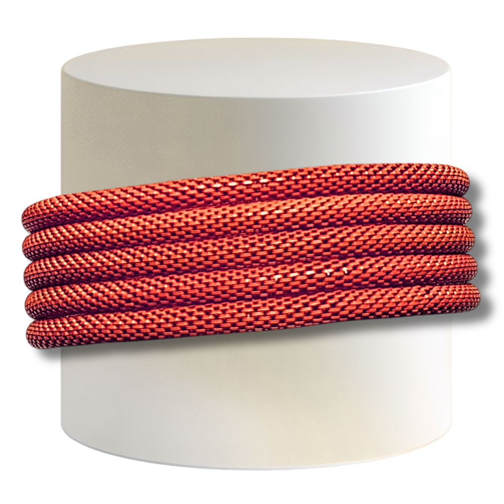 11- Bracelet élastique cotte de mailles - Paprika Mat