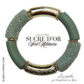 SUCRE D'OR bracelet Vert Militaire