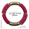 SUCRE D'OR bracelet Fuchsia