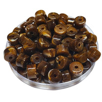 16- Cylindres 1/4 de tube - Topaze foncé marbré 12MM