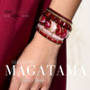 14- Magatama, Caramel marbré