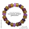 KIT bracelet collection GLITTER SPIRIT- Glitter Gold & Cassis