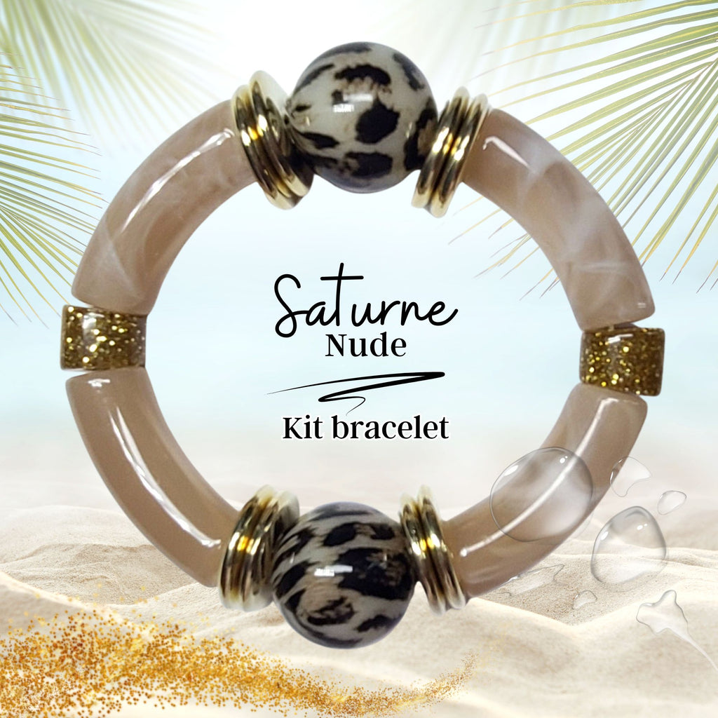 KIT bracelet collection Saturne - Nude #15