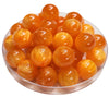 347 - Boules acryliques Scintillante Mandarine 16MM
