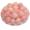 349 - Boules acryliques Scintillante Rose clair 16MM