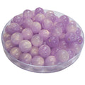 351 - Boules acryliques Scintillante Lilas 12MM