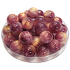 352 - Boules acryliques Scintillante Prune 16MM