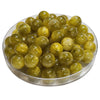 355 - Boules acryliques Scintillante Péridot 12MM