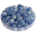357 - Boules acryliques Scintillante Denim 12MM