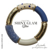SHINY GLAM bracelet Blue