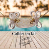 KIT collier collection Sucré - Solitaire cristal