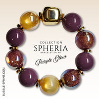 KIT bracelet collection SPHERIA- Purple Glow