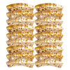 209 - Tubes incurvés Graffiti Transparent splatter 8MM