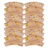216 - Tubes incurvés Graffiti Quartz rose splatter 8MM