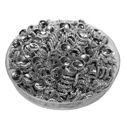 8MM- Rondelles crantées, argent réf PLA-8