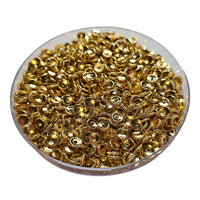 6MM- Rondelles crantées, doré réf PLO-7