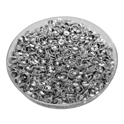 6MM- Rondelles crantées, argent réf PLA-7