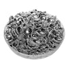 10MM- Rondelles crantées, argent réf PLA-9