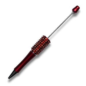 Stylo à personnaliser, Rouge Strass, Réf ST13