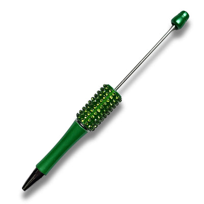 Stylo à personnaliser, Vert Strass, Réf ST16