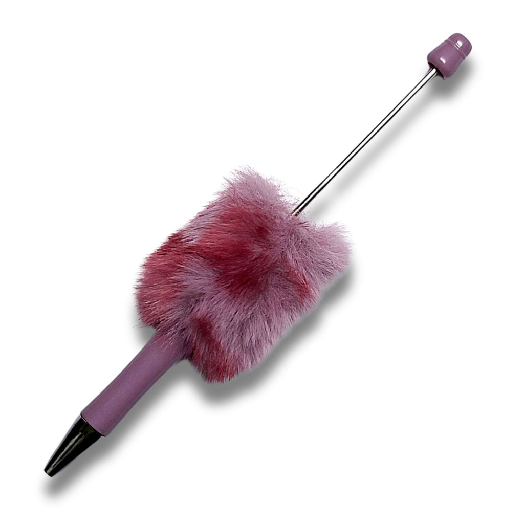 Stylo à personnaliser, Rose fourrure, Réf ST2