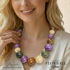 KIT collier collection FLOWBALL - Boisé