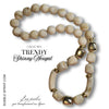 TRENDY Collier Shinny Nougat