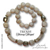 TRENDY Collier Shinny Nougat